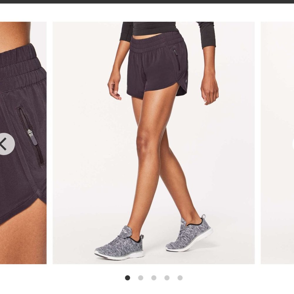 Lululemon Tracker Short V Pelt Size 6